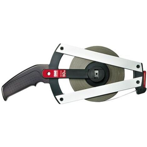 BMI Rahmenbandmaß Glasfaser 50mx13mm Maßanfang B Standard