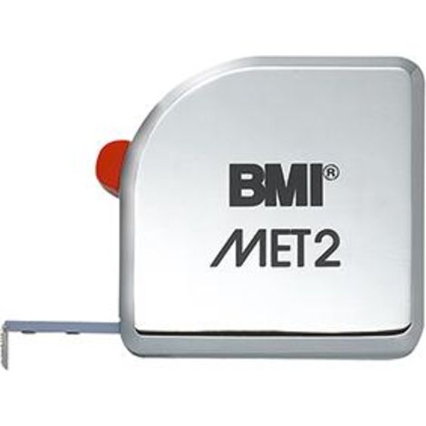 BMI Taschenbandmaß MET verchromt 3mx13mm