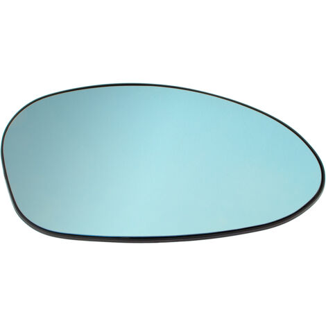 BMW 1 E81 E82 E87 E88 04-13 Spiegeleinsatz beheizt blau rechts