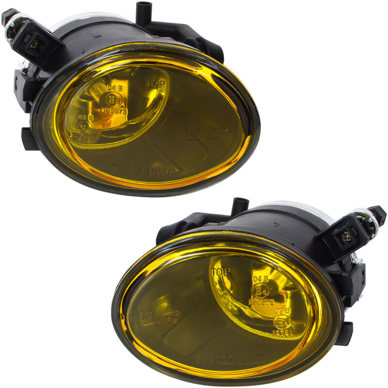 BMW 3 E46 Paquete M M3 98-04 Hal贸geno AMARILLO Izquierdo + Derecho 2 uds. JUEGO