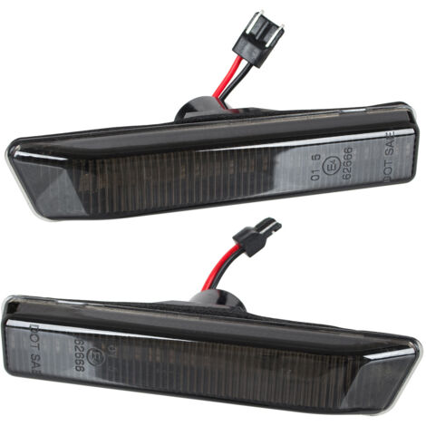 BMW 3er E36 FL 96-99 LED-Seitenblinker, getönt, dynamisch, 2er-Set