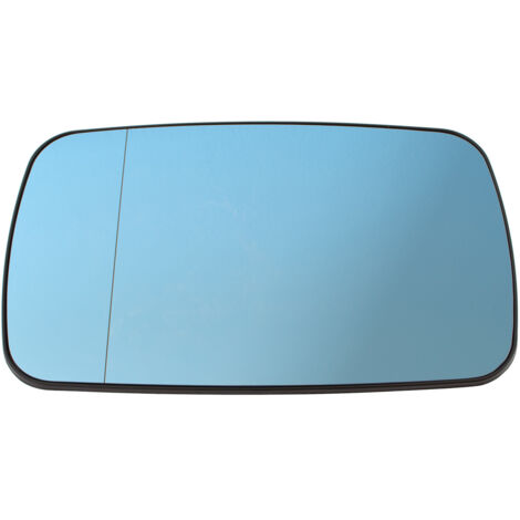 BMW 3er E46 98-05 Spiegeleinsatz beheizt blau links = rechts