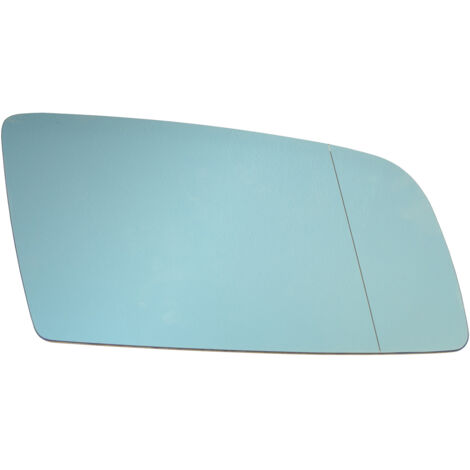 BMW 5 E60 / E61 03-10 inserto specchietto retrovisore RISCALDATO BLU destro