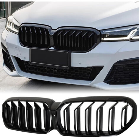 Двойни Бъбреци Решетки За BMW 5 SERIES G30 G31 LCI БМВ 5-та Серия Facelift BMW G30 G31 G38 2020г.-2023г. Черен Гланц Лак