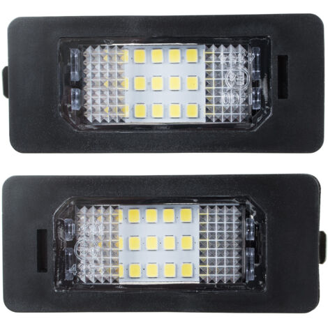 BMW E39 E60 E61 E82 E88 E90 E91 E92 E93 X5 E70 X6 E71 E72 LED-Kennzeichenbeleuchtung, 2er-Set