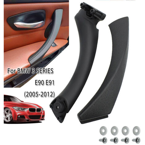 Вътрешна интериорна дръжка за врата за BMW E90 E91 2005-2012г. лява черна