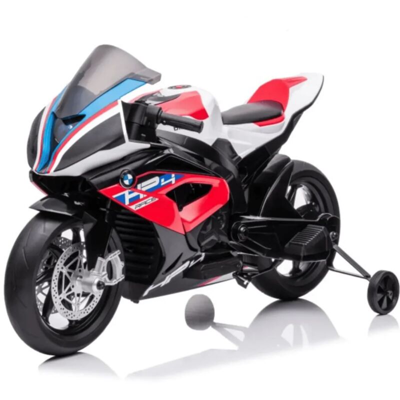 BMW HP4 Race - Moto Electrique pour Enfants - 12V - 3 à 7 ans - Rouge