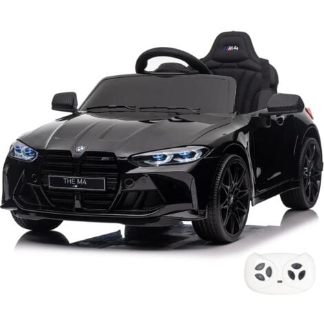 BERGHOFF BMW M4 Competition - Voiture Électrique Pour Enfants 12V - 1 à 5 ans - Noir