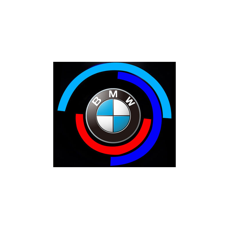 Bmw Motor led Laser Laser logo modifica della luce...