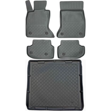 BMW Serie 5 F11 Familiar (2013-04.2017) - Juego de alfombrillas para coche + alfombrilla para maletero