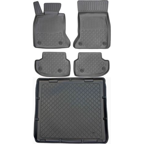 BMW Serie 5 F11 Familiar (2013-04.2017) - Juego de alfombrillas para coche + alfombrilla para maletero