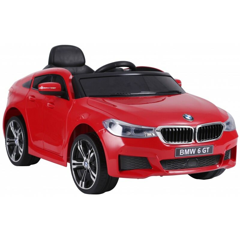 BMW - X6 gt Voiture Electrique Enfant (2x25W), 106x64x51 cm - Marche av/ar, Phares, Musique, Ceinture et Télécommande parentale - Rouge