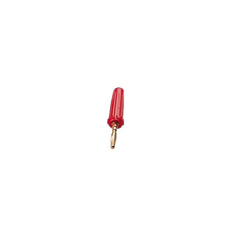 

Banana 2mm Contactor Flash Oro 6A/60Vdc Color ROJO