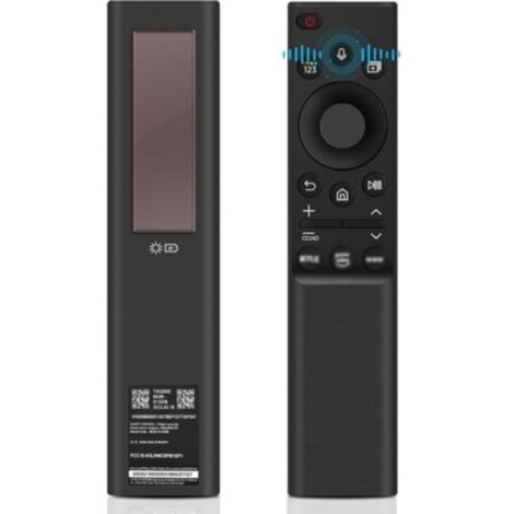 BN59-01357C Télécommande de rechange pour Smart TV Samsung Télécommande vocale solaire avec 3 boutons de raccourci Compatible avec Samsung QLED TV 2021