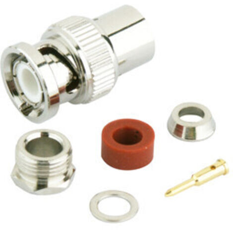 BNC macho aéreo con cono y tuerca de fijación "CLAMP" Electro Dh 19.215/58 8430552023066