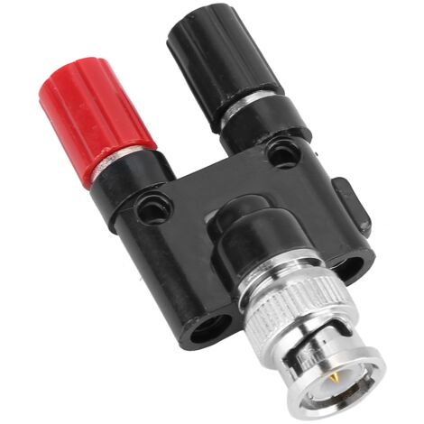 BNC-Stecker auf 4-poligen Bananenstecker-Koaxialadapter für Audiokabel