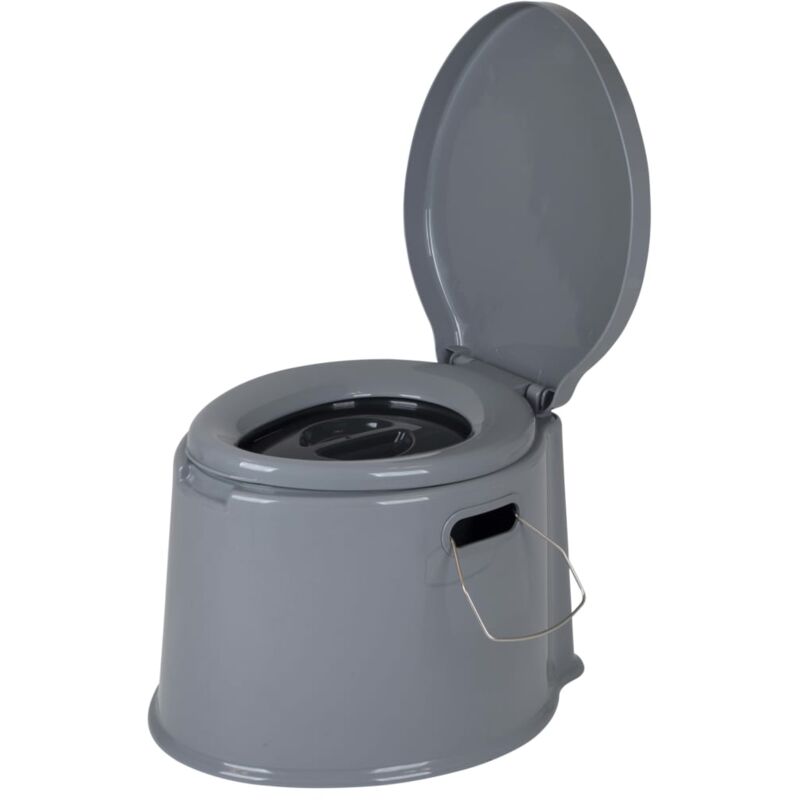 

Inodoro portátil gris 7 L - Gris - Bo-camp