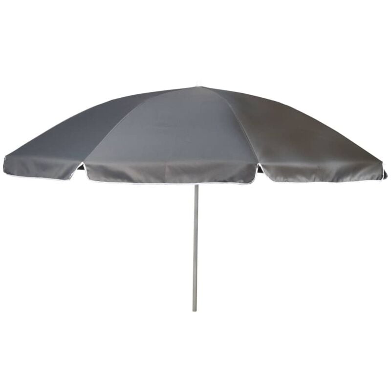 Garden Parasol 165 cm Grey Bo-camp