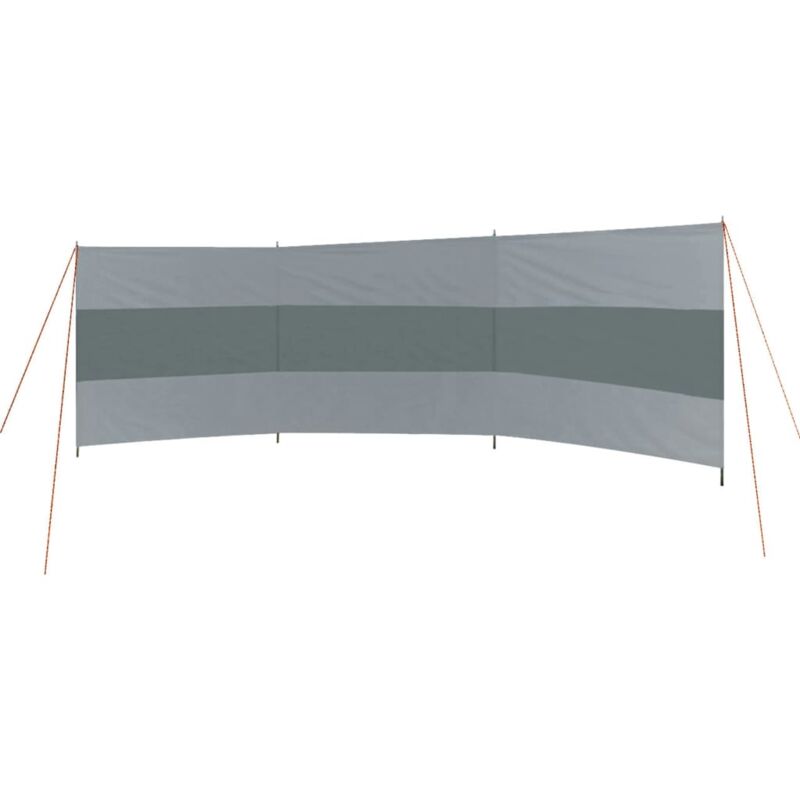 

Paravientos Popular gris y gris antracita 500x140 cm - Gris - Bo-camp