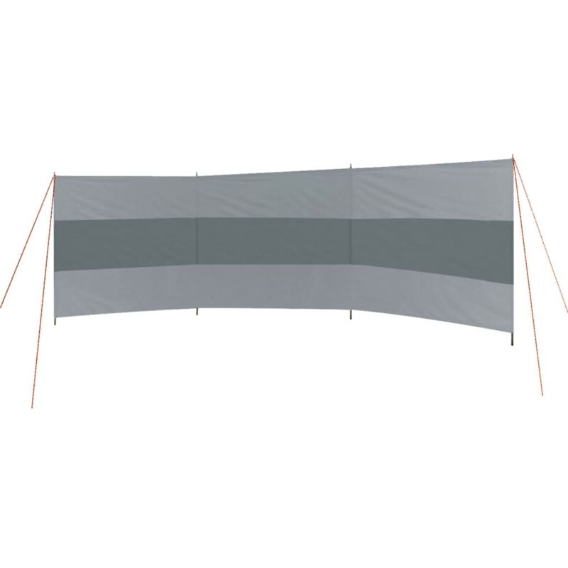 

Paravientos travesaños superiores Caira gris 500x140 cm - Gris - Bo-camp
