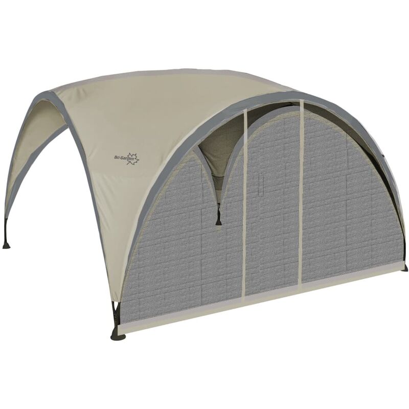 

Bo-Camp Mosquitera lateral con puerta para tienda de campaña mediana - Gris