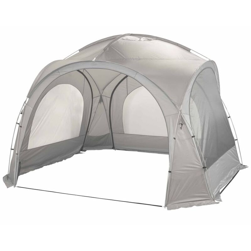 

Bo-Camp Tienda refugio ligera para fiestas gris - Gris
