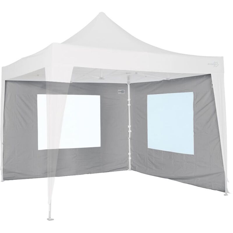 

Bo-Camp Toldo lateral con ventana para marquesina 3x3 gris - Gris