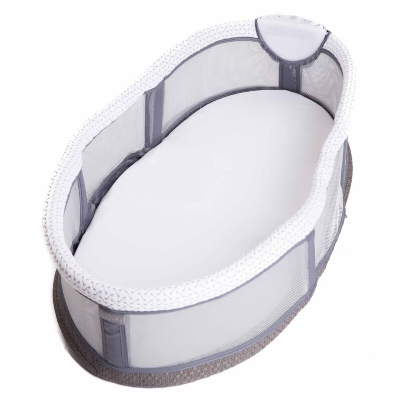 

B-Baby Cuna de colecho con luz plegable gris - Gris - Bo Jungle