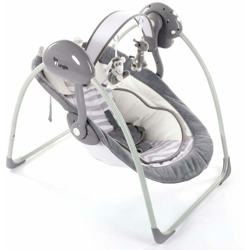 

Hamaca de bebés con reductor White Tiger B-Portable gris - Gris - Bo Jungle