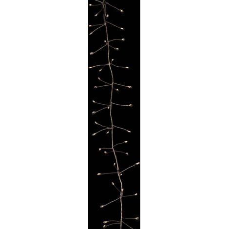 Boa de luz de cobre 400 LED 5 m exterior blanco cálido - Feeric lights & christmas