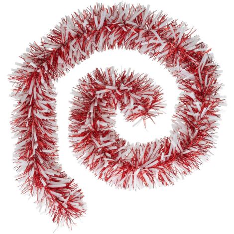 Boa guirnalda de Navidad 150x8x2m rojo y blanco - Atmosphera créateur d'intérieur