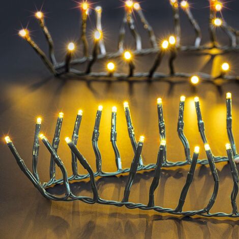 Boa light 250 led 5 m per esterni bianco caldo - Feeric lights & christmas