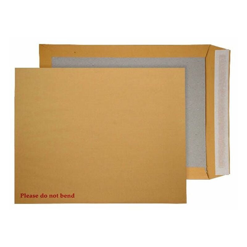 Blake - Puely Packaging Boad Backed Pocket Envelope 394x318mm Peel and Seal - Brown