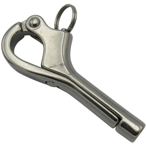 Boat Cabin Latch Door Fastener 90MM (Stainless Steel Lock Anti Rattle Marine)