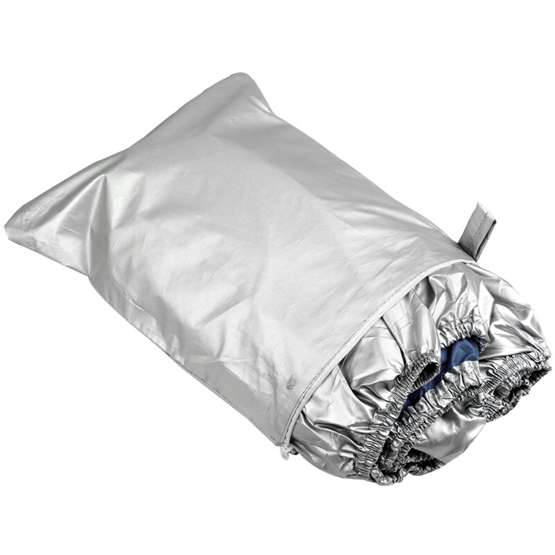 Lifcausal - Taud de bateau, yacht, argent, imperméable, réfléchissant, tissu Oxford 300D, résistant aux chocs, durable et indéchirableConvient aux