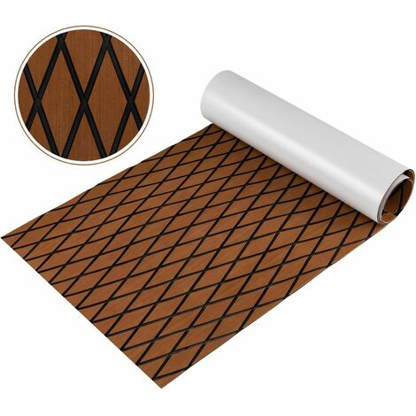 Boat Flooring EVA Foam Decking Non-Slip & Self-Adhesive Decking Sheet 190 x 70cm