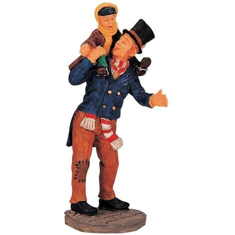 LEMAX Bob Cratchit And Tiny Tim Cod. 02403