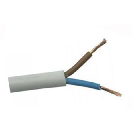 Bobina 100m Bianco Tubo elettrico 2x1mm 500v Man2x1/bianco