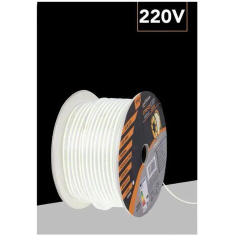 Bobina 100mt Strip Led Cob 220v External Ip65 Luce 3000k 4000k 6500k 220v-cob-288