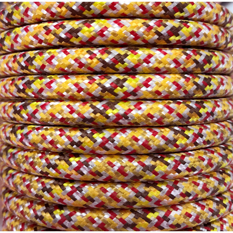 

Marca - Bobina 15 metros cable decorativo textil naranja pixel (CIR62PI04)