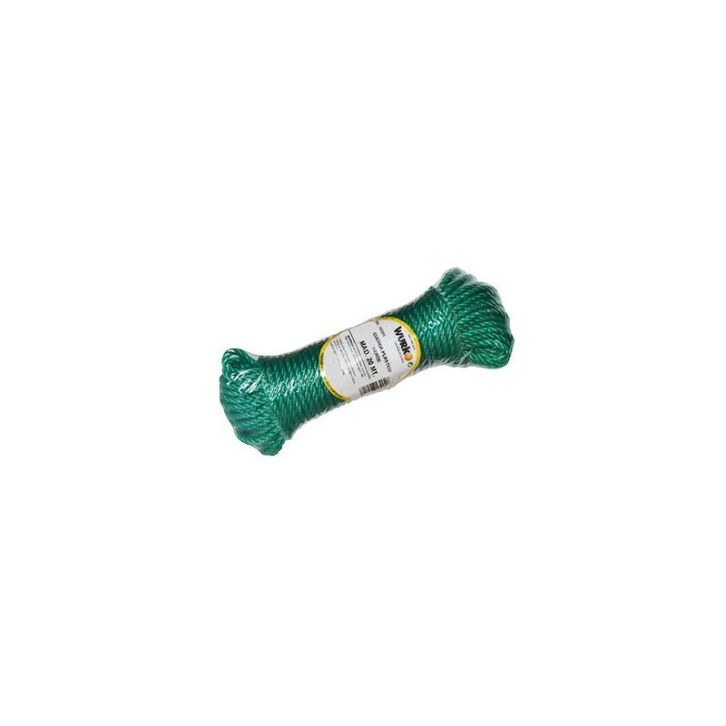 

Bobina 20 mt. cuerda plastico 4mm. verde