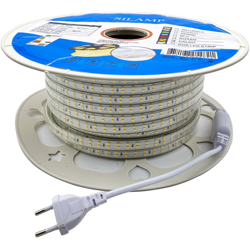 Silamp - bobina 50M striscia led 2835 sottile 5,5