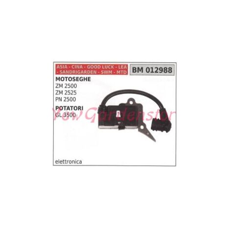Bobina accensione CINA per motoseghe ZM 2500 2525 PN 2500 POTATORI GL 3500 012988