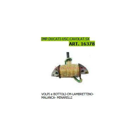 Alternatore 12V - 12/24Ah 3 cavi Lombardini 8565.130 310233