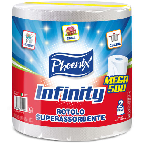 BOBINA CARTA PURA CELLUL INFINITY 600 G- 2,0 rotoli