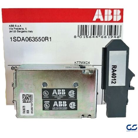 Bobina Cierre SCR T7M-X1 220-240V AC/DC ABB (1SDA063550R1)