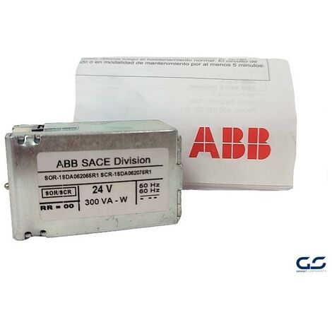 Bobina Cierre SCR T7M-X1 24V AC/DC ABB (1SDA062076R1)