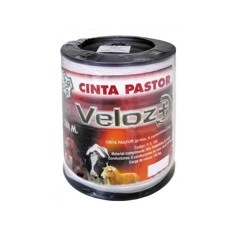 

Bobina Cinta Pastor 20 Mm 200 Metros