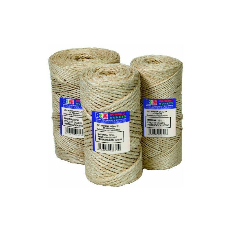 

Rombull Ronets - BOBINA CUERDA PITA 2-C (750 GRS)