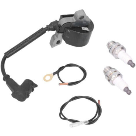 Bobina de encendido y cable de bujía 000 400 1300. Compatible con Stihl 024 026 028 029 034 036 038 039 044 048 MS240 MS260 MS290 MS310 MS360C-Crezuo